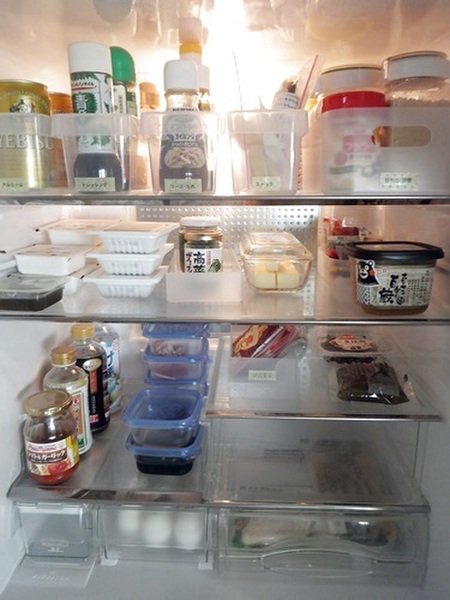 冷蔵庫の整理収納