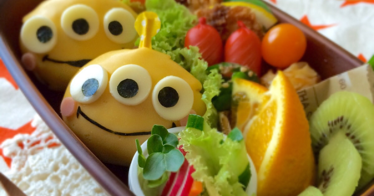 とっても簡単 でも可愛いキャラ弁 リトルグリーンメン 暮らしニスタ