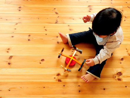 騒音その１　子どもの足音