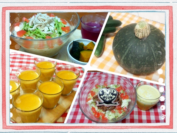 免疫力を高める！栄養満点の南瓜で副菜、スープ、デザート♪