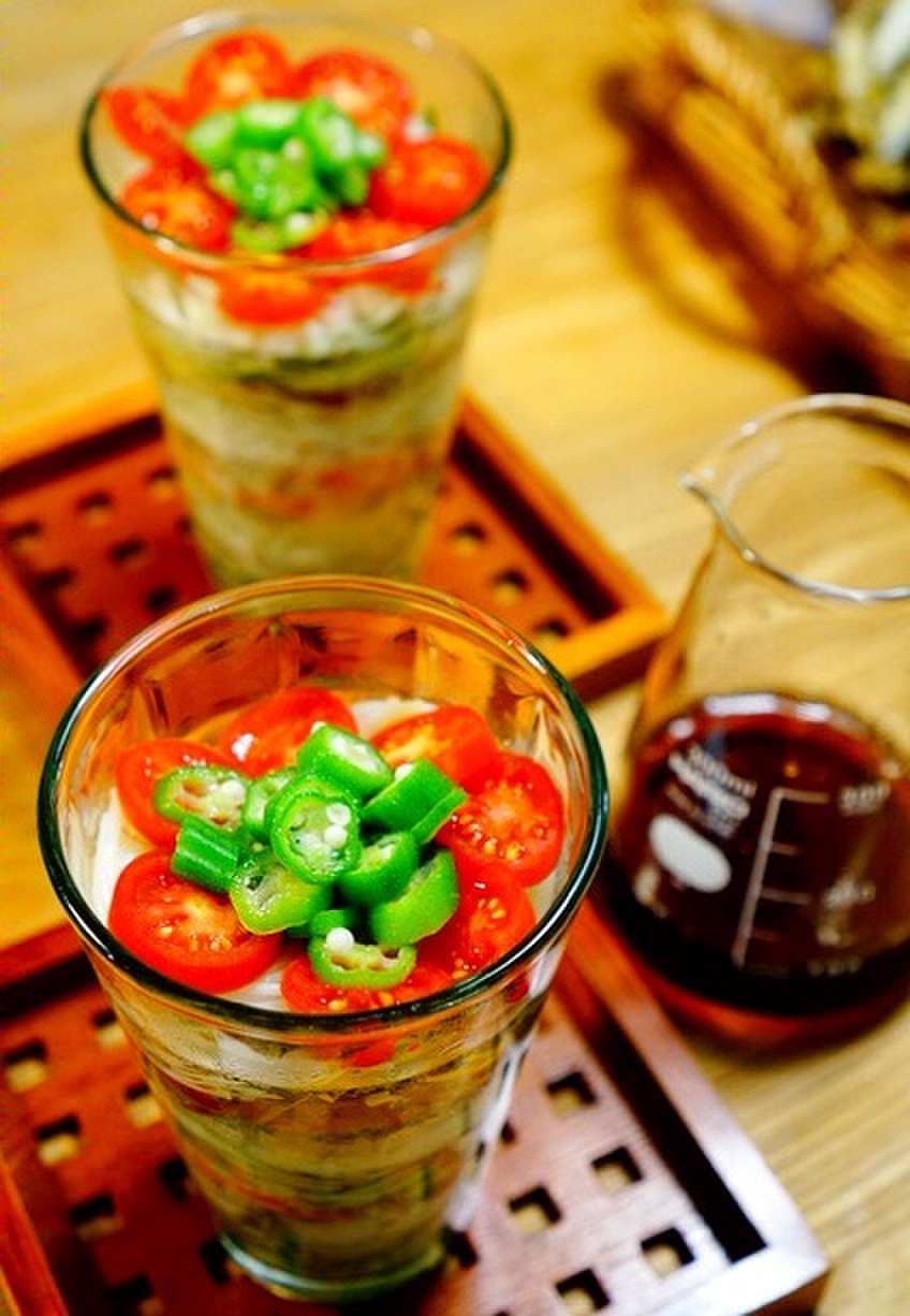 プチプラで可愛い 100均グラスで そうめんパフェ 暮らしニスタ プチプラで可愛い 100均グラスで そうめんパフェ 暮らしニスタ