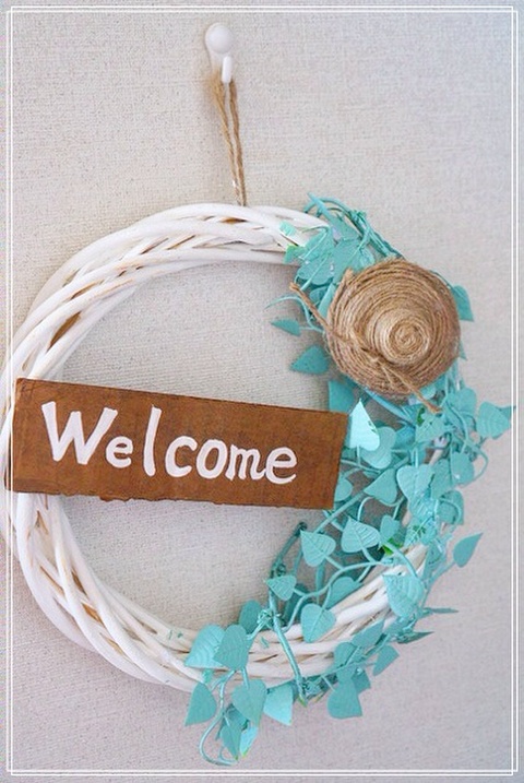 ダンボールと100均グッズで ナチュラル夏リース 作り方 暮らしニスタ ダンボールと100均グッズで ナチュラル夏リース 作り方 暮らしニスタ