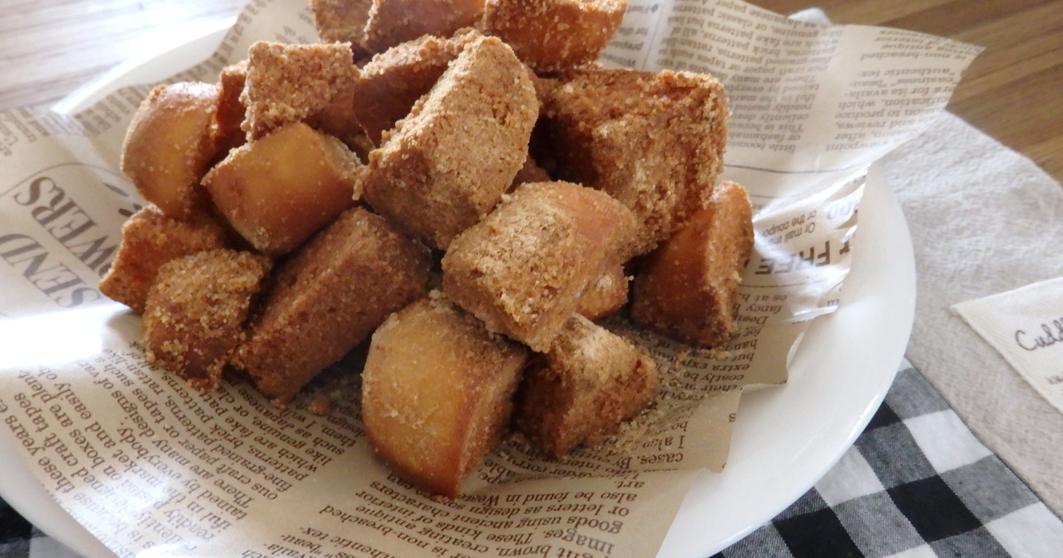 コストコのディナーロールでなんちゃって揚げパン 暮らしニスタ