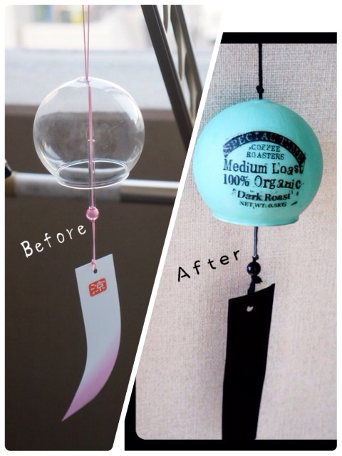 100均風鈴 100均水性塗料 男前風鈴の作り方 暮らしニスタ 100均風鈴 100均水性塗料 男前風鈴の作り方 暮らしニスタ