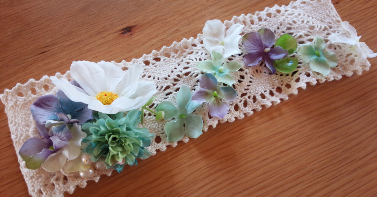 百均だけで作る子供用お花カチューシャ 暮らしニスタ