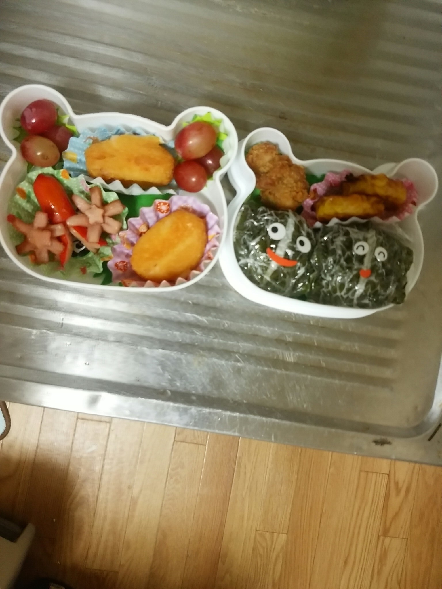 幼稚園のお弁当～シールで簡単かわいくデコ弁～