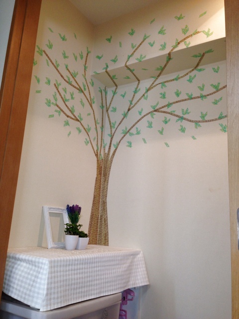 マスキングテープで玄関の壁をデザイン 暮らしニスタ マスキングテープで玄関の壁をデザイン 暮らしニスタ