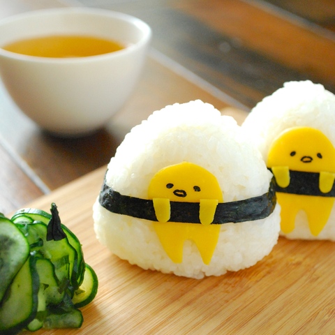 2学期も幼稚園弁当スタート 簡単可愛い ぐでたまおにぎり の作り方 暮らしニスタ