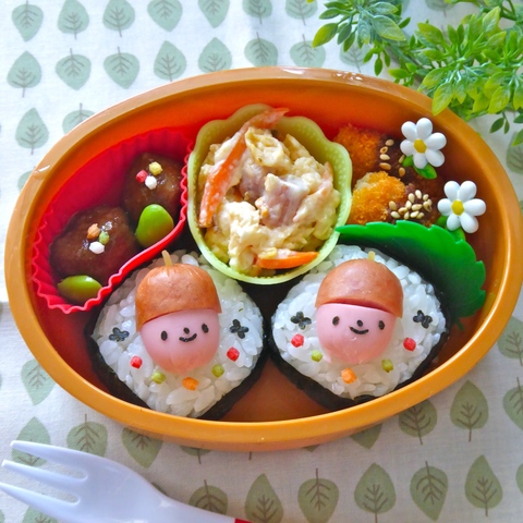 キャラ弁 秋の簡単デコ弁当 どんぐり の作り方 暮らしニスタ キャラ弁 秋の簡単デコ弁当 どんぐり の作り方 暮らしニスタ