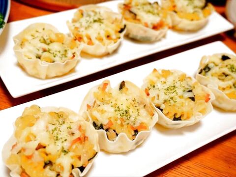 餃子の皮deプチグラタン 暮らしニスタ 餃子の皮deプチグラタン 暮らしニスタ