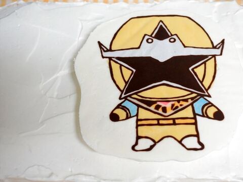 4歳の誕生日はスター忍者 ニンニンジャーケーキ 暮らしニスタ