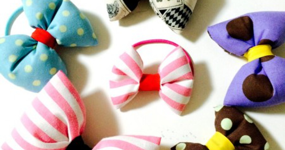 子供にも大人にも キュートな手作りヘアゴム７選 暮らしニスタ