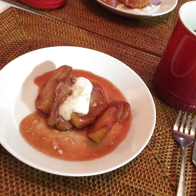 温めても♪冷やしても美味しいりんごの紅茶ワイン煮☆