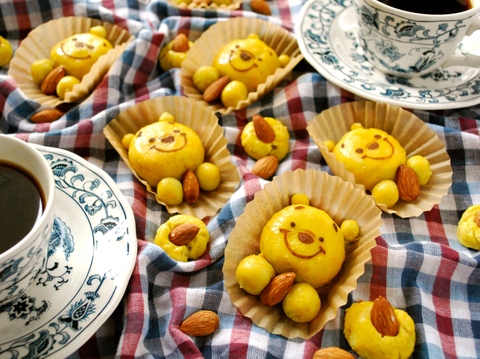 さつまいも大量消費レシピ 牛乳で簡単 プーさんのスイートポテト の作り方 暮らしニスタ