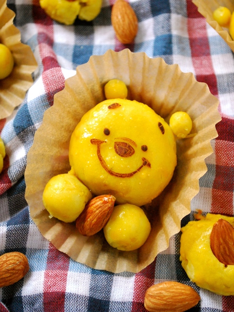 さつまいも大量消費レシピ 牛乳で簡単 プーさんのスイートポテト の作り方 暮らしニスタ