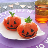 ハロウィンが盛り上がる♪「おばけかぼちゃの手まり寿司」
