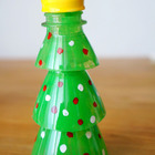 ペットボトルと100均ネイルで簡単！クリスマスツリー