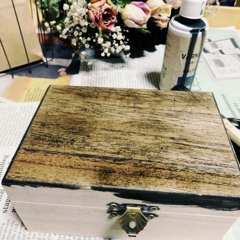 100均木箱でドライフラワーアレンジ 暮らしニスタ 100均木箱でドライフラワーアレンジ 暮らしニスタ