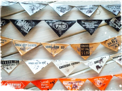 100均梱包用ガムテープでおしゃれガーラーンドdiy 暮らしニスタ