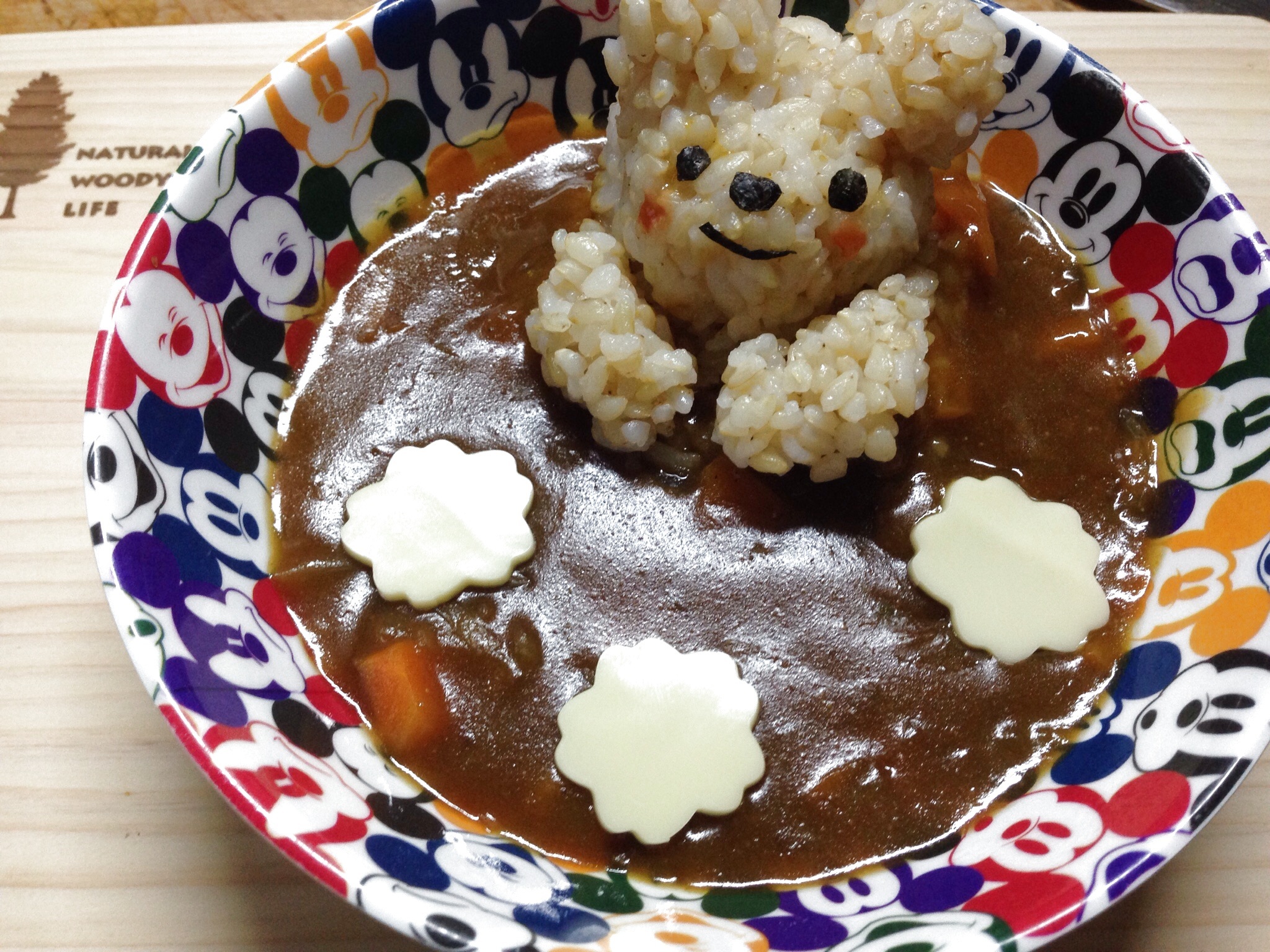 簡単レシピ！くまさんのカレー風呂♡