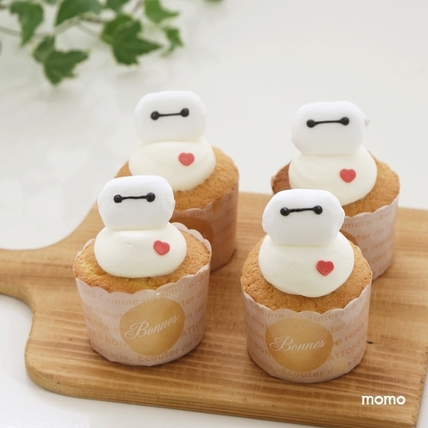 簡単 かわいい ベイマックスのカップケーキ 暮らしニスタ 簡単 かわいい ベイマックスのカップケーキ 暮らしニスタ