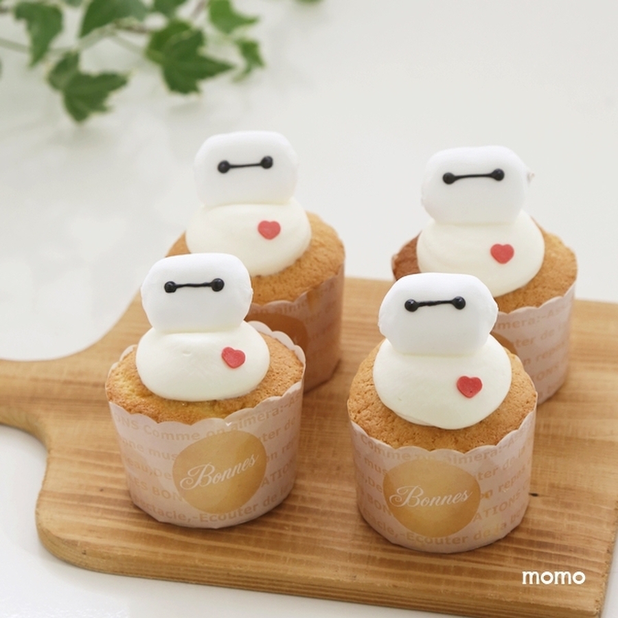 簡単 かわいい ベイマックスのカップケーキ 暮らしニスタ 簡単 かわいい ベイマックスのカップケーキ 暮らしニスタ