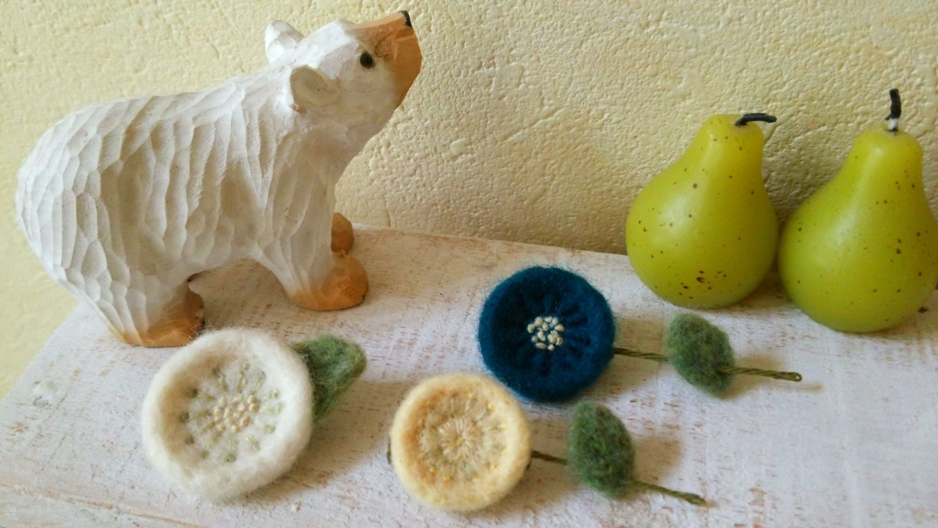 フェルトのお花ブローチ作り方 暮らしニスタ