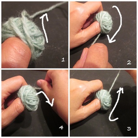 毛糸で可愛いハンドメイド いくつあってもかわいいリンゴ玉 暮らしニスタ