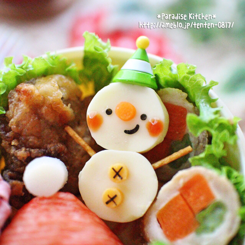 簡単 三角おにぎりサンタさんと雪だるまくんのクリスマスキャラ弁当 暮らしニスタ 簡単 三角おにぎりサンタさんと雪だるまくんのクリスマスキャラ弁当 暮らしニスタ