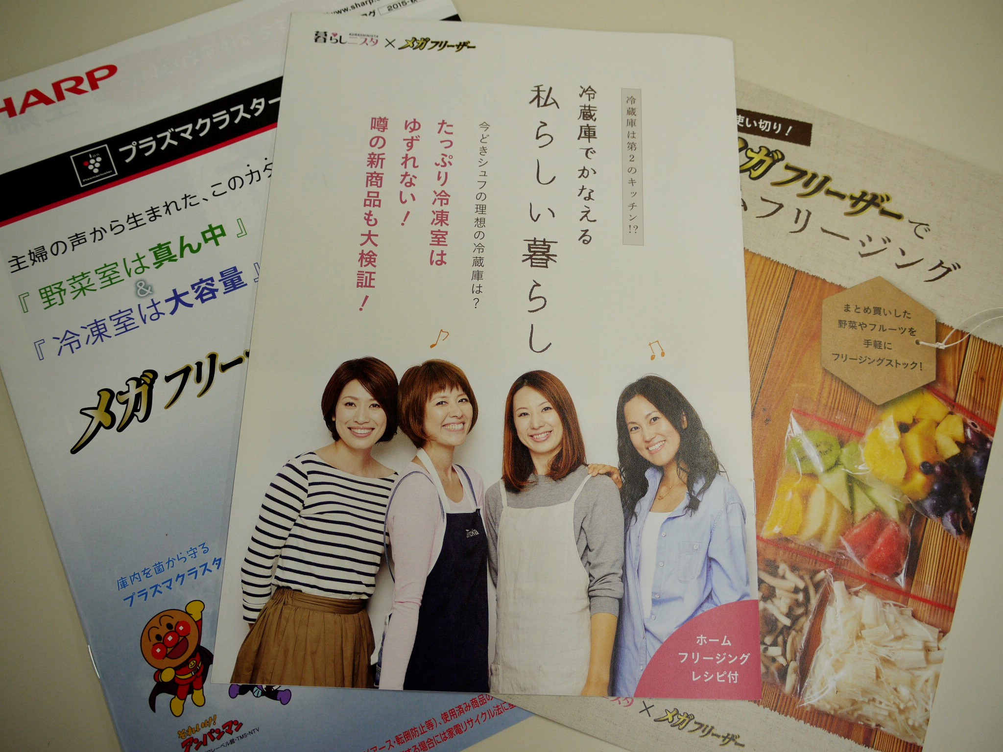 必見!暮らしニスタとコラボしたシャープの冷蔵庫のカタログ