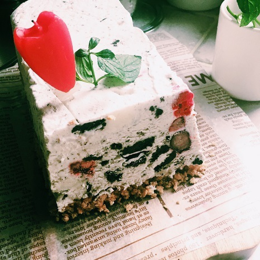オレオで作る簡単オーブンなしアイスケーキ 暮らしニスタ
