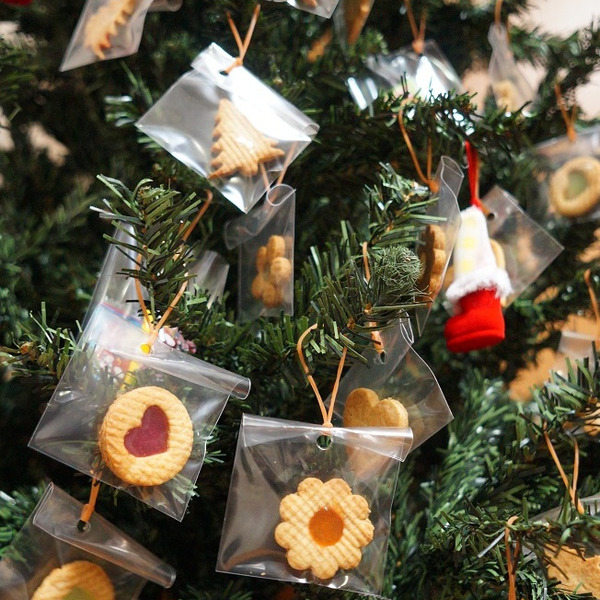 ステンドグラスクッキーでツリーのオーナメント☆｜料理のレシピや  