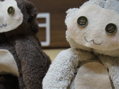 輪ゴムとタオルで縫わずに作る 16年の干支 さる 作り方 暮らしニスタ 輪ゴムとタオルで縫わずに作る 16年の干支 さる 作り方 暮らしニスタ