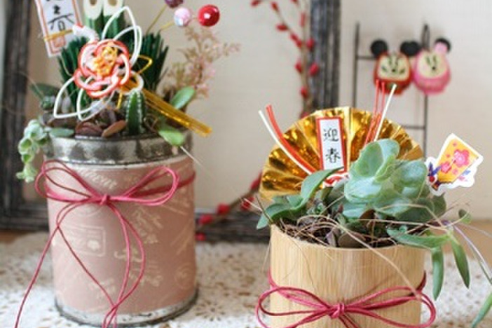 しめ縄、門松…プチプラで超簡単！おしゃれなお正月飾りの作り方