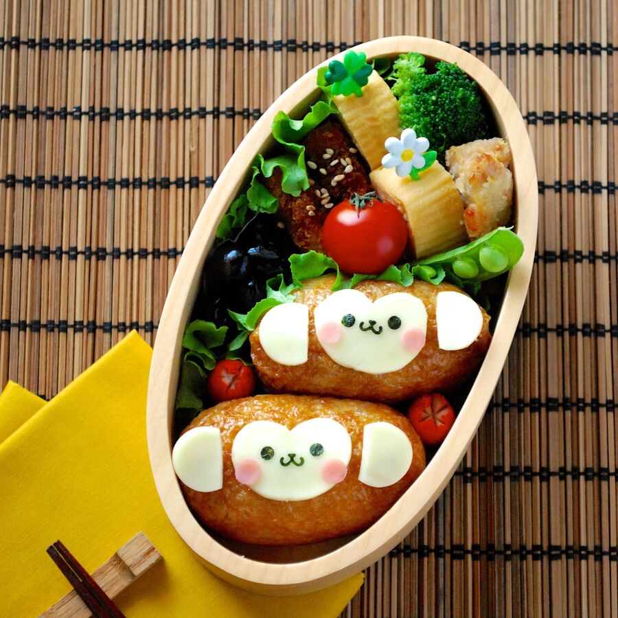キャラ弁 稲荷で簡単 おさるさんデコ弁の作り方 初級 暮らしニスタ キャラ弁 稲荷で簡単 おさるさんデコ弁の作り方 初級 暮らしニスタ