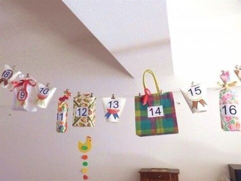 簡単おしゃれな手作りアドベントカレンダー 1年中使えちゃうアイデア 暮らしニスタ