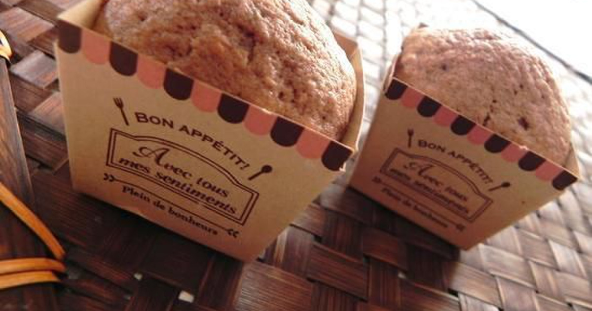 簡単 チョコカップケーキ 暮らしニスタ