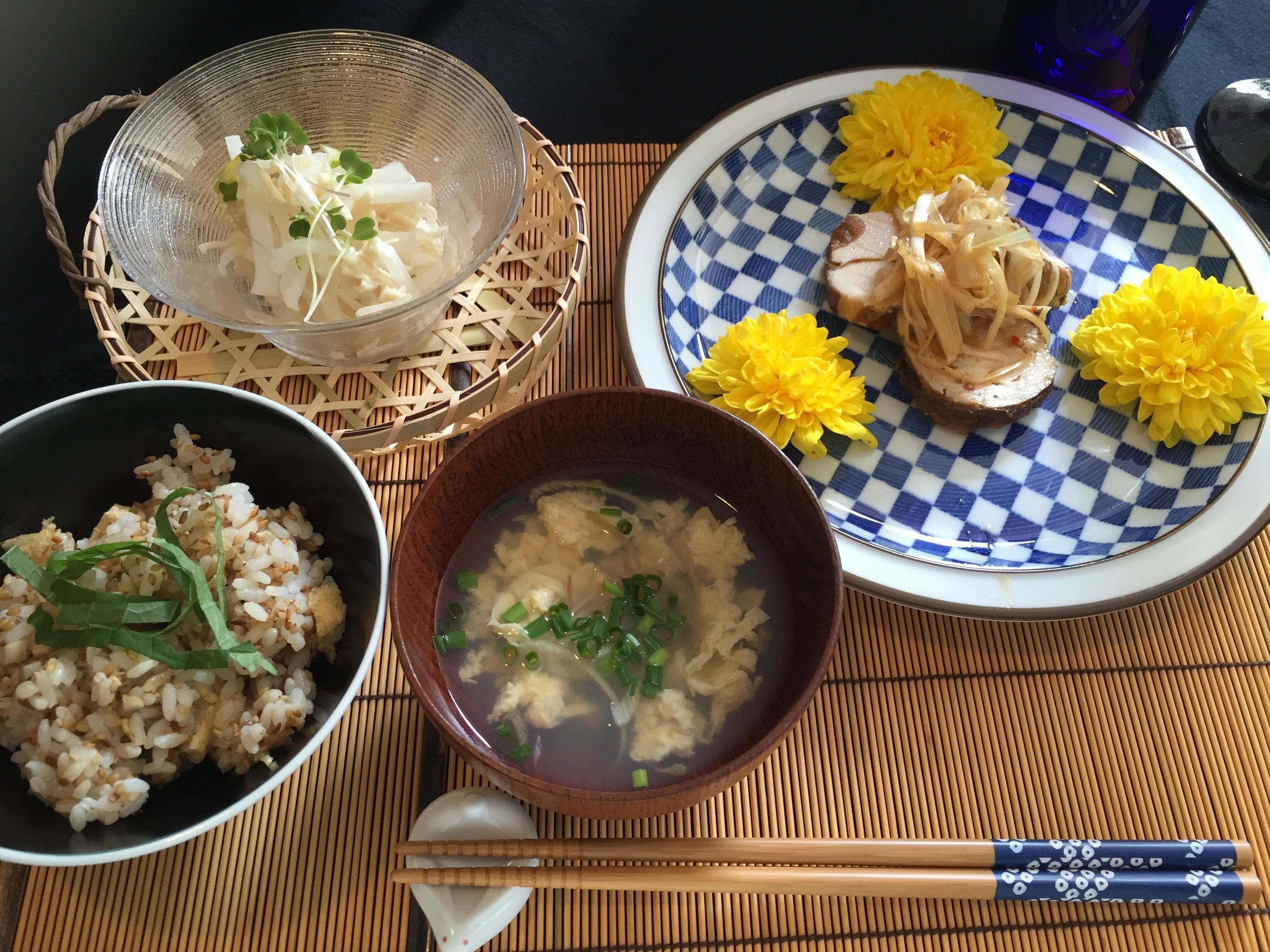 料理盛り付け例