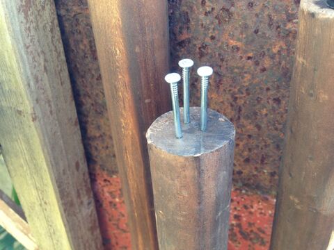 100均とすだれで庭のフェンス 暮らしニスタ 100均とすだれで庭のフェンス 暮らしニスタ