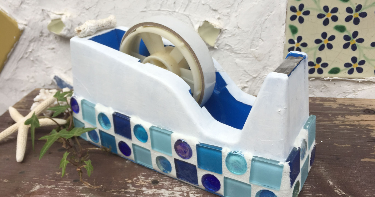 デコバージュ テープカッター 台 リメイク ストロベリー テープ