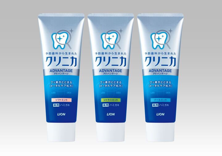 1本で予防歯科を実践できるハミガキ粉『クリニカアドバンテージ ハミガキ』が新発売!