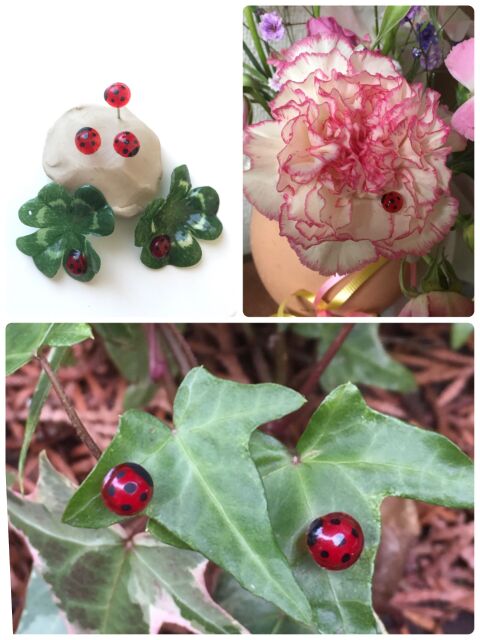 メッチャ可愛い ガラス絵の具のてんとう虫 暮らしニスタ メッチャ可愛い ガラス絵の具のてんとう虫 暮らしニスタ