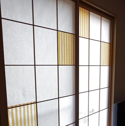 超簡単 障子にアクセント 修復にも 暮らしニスタ 超簡単 障子にアクセント 修復にも 暮らしニスタ