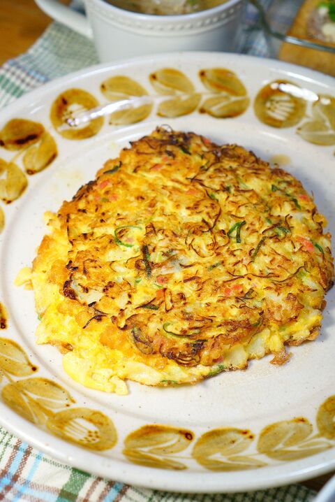 カットキャベツで簡単 ボリューム満点 キャベ玉焼き レシピ 暮らしニスタ