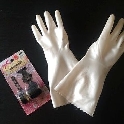100円ショップのゴム手袋 レースデコテープで可愛く変身 暮らしニスタ 100円ショップのゴム手袋 レースデコテープで可愛く変身 暮らしニスタ