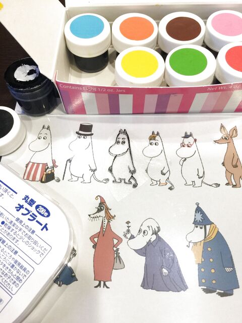 オブラートアートで ムーミンパン 暮らしニスタ オブラートアートで ムーミンパン 暮らしニスタ