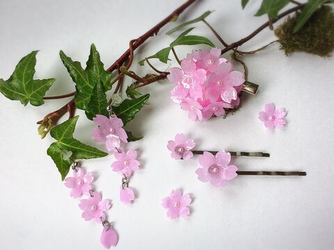 ダイソーレジンとコピー用紙で桜のアクセサリー 暮らしニスタ ダイソーレジンとコピー用紙で桜のアクセサリー 暮らしニスタ