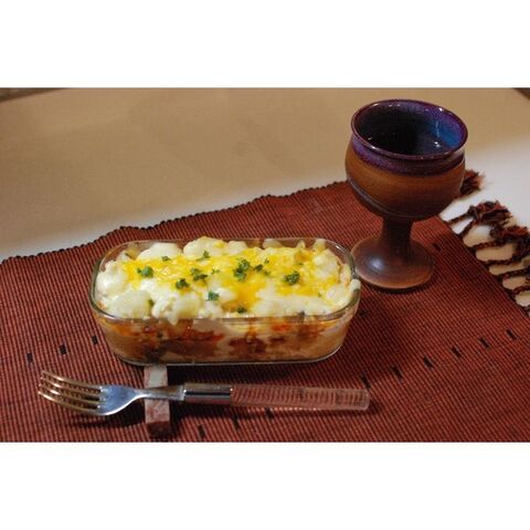 豆腐とマッシュポテトとひき肉とチーズのオーブン焼き 暮らしニスタ