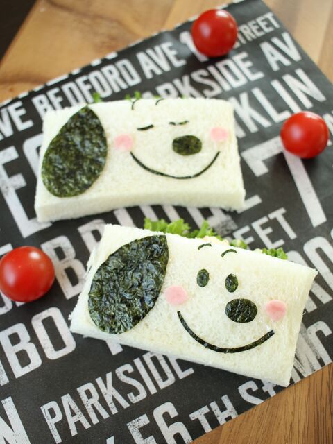 おしゃれで簡単キャラ弁 スヌーピーのポケットサンド 暮らしニスタ おしゃれで簡単キャラ弁 スヌーピーのポケットサンド 暮らしニスタ