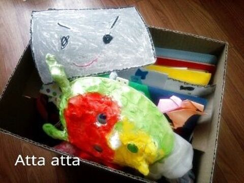 セリアで収納 子供の工作 作品を入れる思い出ボックス 暮らしニスタ セリアで収納 子供の工作 作品を入れる思い出ボックス 暮らしニスタ